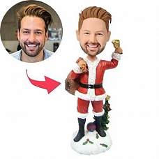 Christmas Gift Man Custom Bobblehead PW305