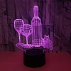 3D  Bottle Illusion Lamp Gift 7/16 Colors PW553