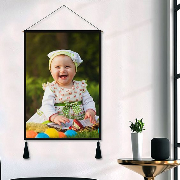 Custom Tapestry Personalized Photo Tapestry Engraving Wall Decor Hanging Fabric Tapestry Poster Family Name & Special Date PW255