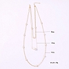 Multilayer Pearl Clavicle Necklace PWB015