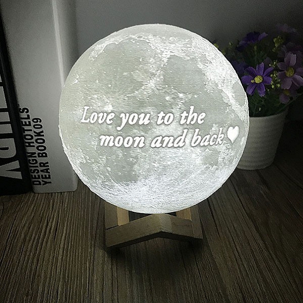 Bluetooth - Personalized Photo Moon Lamp PW036