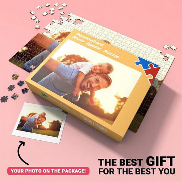 Custom Photo Jigsaw Puzzle Best Indoor Gifts 35-1500 pieces PW049