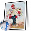 Paint By Numbers-DIY Colorful Flower(40*50 CM) PW738