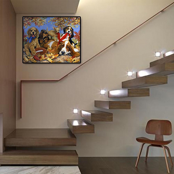 1000pcs Cute Dogs-Jigsaw Puzzle(69x51cm) PW578