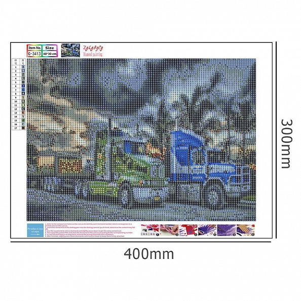 5D Full Round Drill - Car PW701