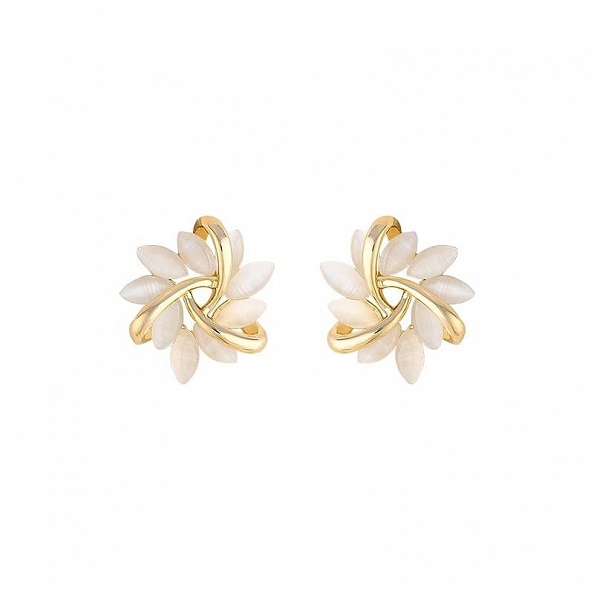 Opal Petal Earrings PWB556