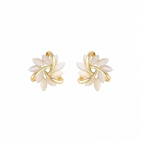 Opal Petal Earrings PWB556