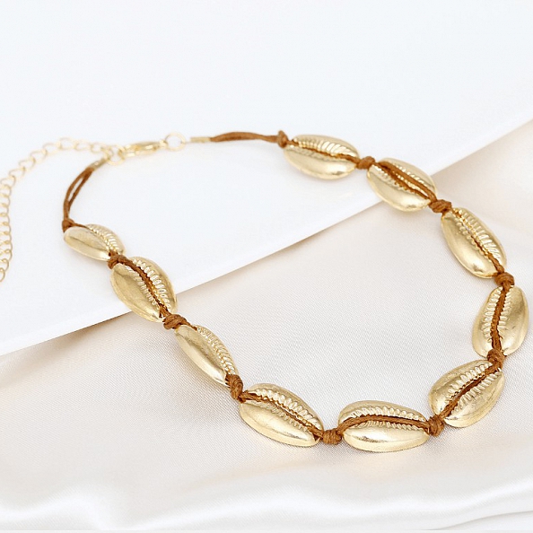 Simple shell necklace PW923