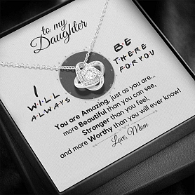 Daughter(s) Always There for you Necklace PWB204