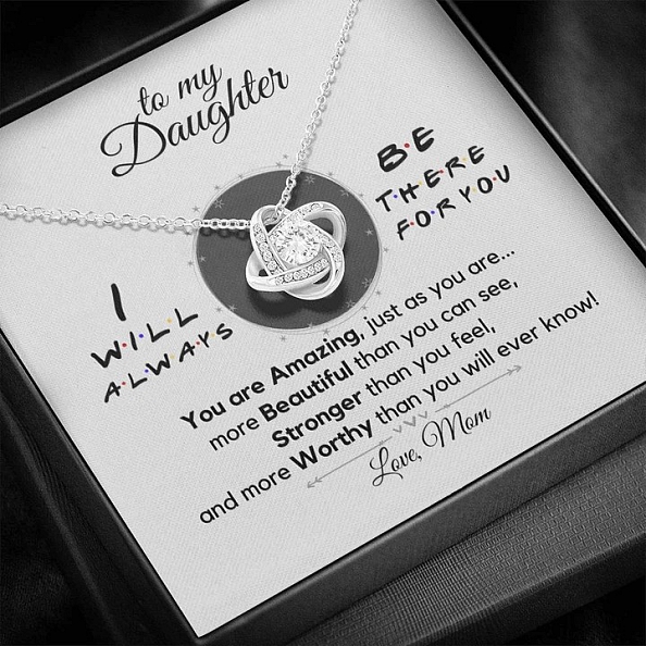 Daughter(s) Always There for you Necklace PWB204