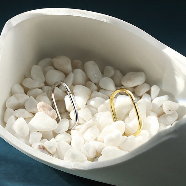 Minimalist Square Ring PWB343