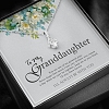 To My Granddaughter Necklace PWB122