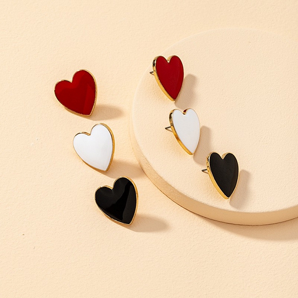 Heart Shape Earrings PW912