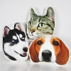 Custom Pet Photo Pillow, Custom Pet Face Pillow, 3D Portrait Pillow PW092