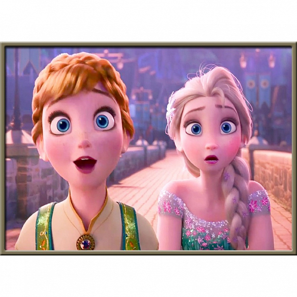 Cartoon Fronze 5D Diamond Painting Set PW524