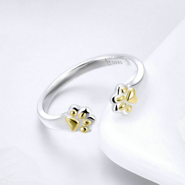 Paw Print Ring PWB317