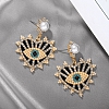 Heart Shape EVIL EYE EARRINGS PWB069