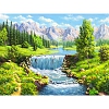 Full Drill 5D Diamond Painting Kit (DIY) -Spring Landscape PW530