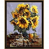 DIY Paint By Number Kits-Sun Flower 40x30cm  PW604