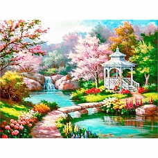 Full Drill 5D Diamond Painting Kit (DIY)-Spring Garden PW527