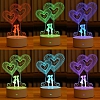 Customized 3D Ferris wheel  Illusion Lamp Gift PW559