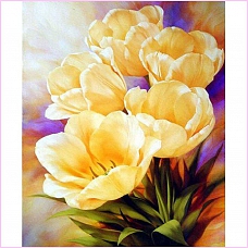 Full Drill 5D Diamond Painting Kit (DIY) - Flower PW441