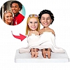Blanket Couples Custom Bobblehead PW337