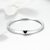 Minimalist Heart Couple Ring PWB447