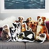 Custom Pet Photo Pillow, Custom Pet Face Pillow, 3D Portrait Pillow PW087