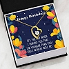 Happy Birthday Forever Love Necklace PWB227