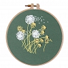Dandelion-Embroidery Kit(30x30cm) PW671