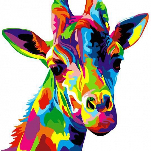Animal Giraffe Paint By Numbers Kits PW099