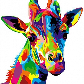 Animal Giraffe Paint By Numbers Kits PW099