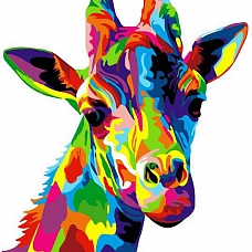 Animal Giraffe Paint By Numbers Kits PW099
