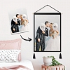 Custom Couple Photo Tapestry - Wall Decor Hanging Fabric Painting Hanger Frame Poster PW264