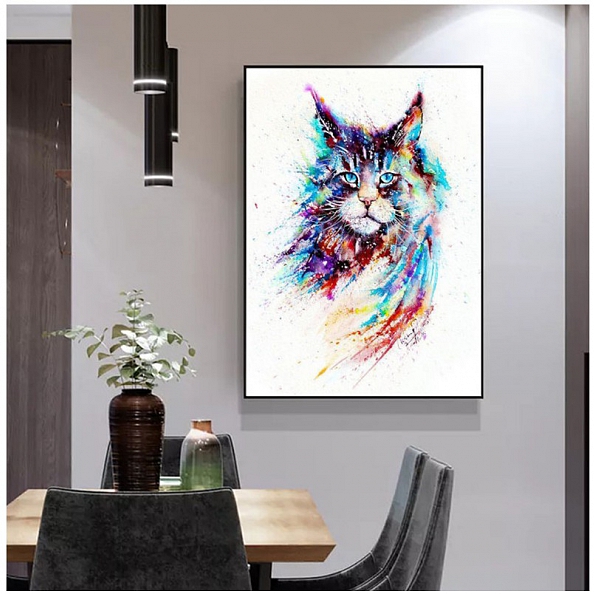 Cute Cat Full Drill 5D Diamond Painting Kit PW492