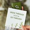 Grow Through What You Go Through Leaf Ring PWB403