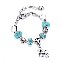 Crystal Unicorn bracelet PWB188 - Bracelets - PromiseIn