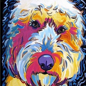 Cat & Dog Paint By Numbers Kits PW124