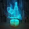 3D  Bottle Illusion Lamp Gift 7/16 Colors PW553