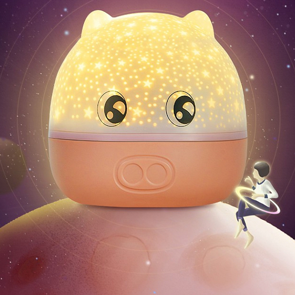 Personalized Photo LED Night Light Projector PW201