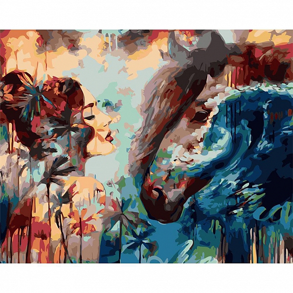 Paint By Numbers Kit(40x50cm) Beauty Horse PW787