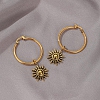 Sunshine Hoop Earrings PWB536