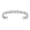 REMEMBER I LOVE YOU Family Cuff Bangle PWB432