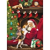 Snowman and Dogs Full Drill 5D Diamond Painting Kit PW472