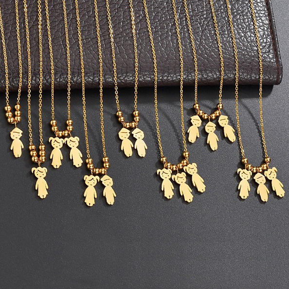 Personalized Kids Pendant Necklace PW862