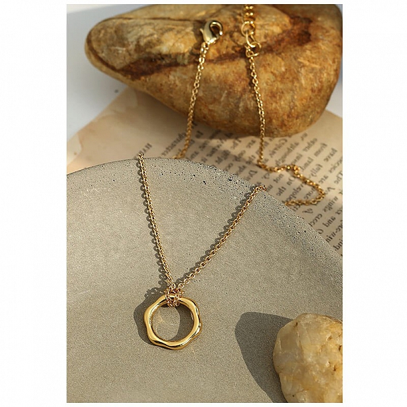 Irregular Pendant Necklace PWB338