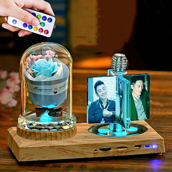 Custom Photo Rose Lamp Bluetooth PW299