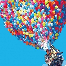 Pattern Balloon Paint By Numbers Kits PW111