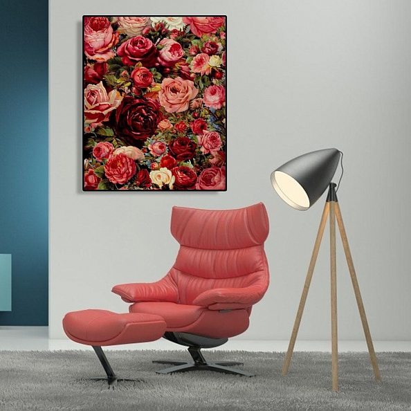 DIY Paint By Numbers Kit(40x50cm) Bloom Flowers-PW759